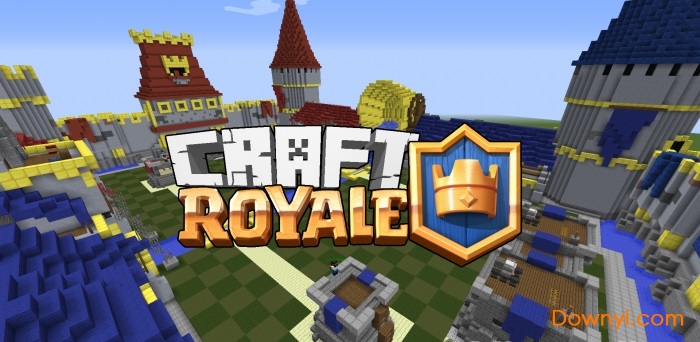 我的世界皇室战争地图 我的世界皇室战争地图