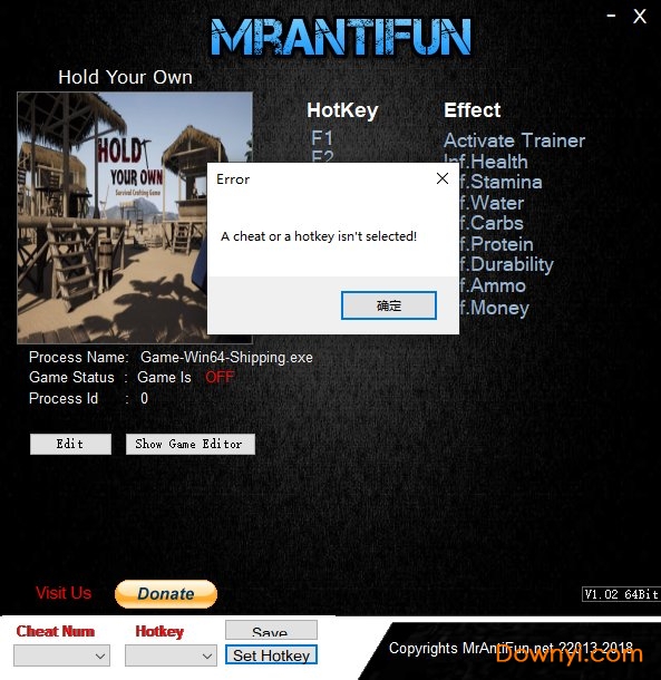 荒野求存作弊器 v6.11.2 绿色版0