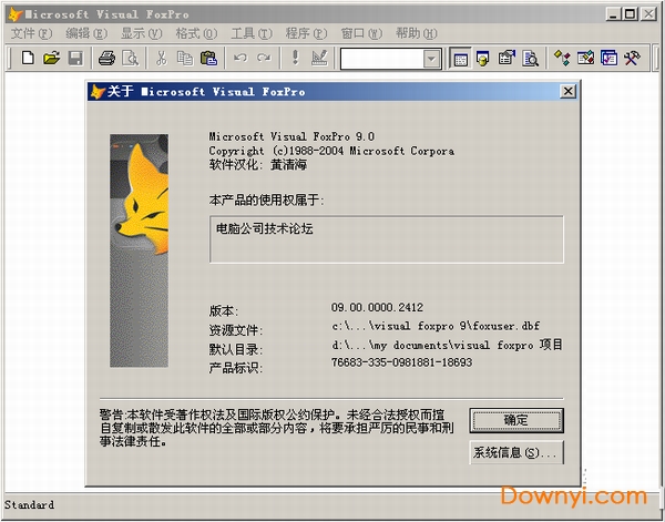 visual foxpro汉化版