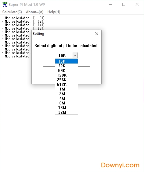 super pi win10版(cpu测试) v1.9 免安装版0