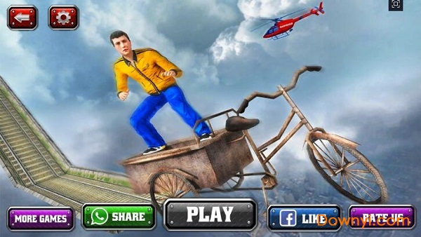 巨型坡道上不可能的车轮竞赛安卓版