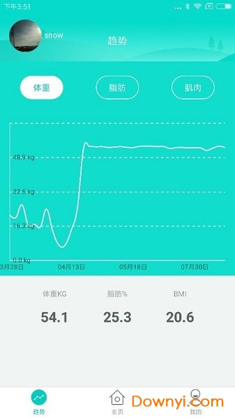 智能脂肪秤软件(al fatscale) v3.4.3 安卓版1