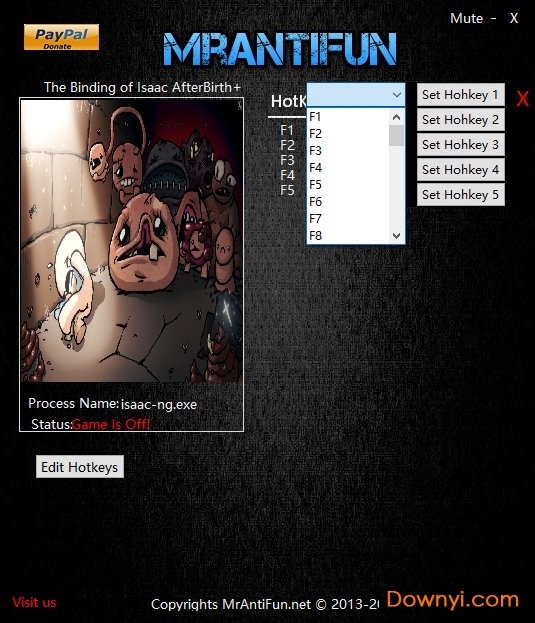 以撒的结合胎衣ce修改器 v180510 绿色版0