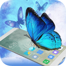 蝴蝶在手机飞舞中文版(butterfly in phone)