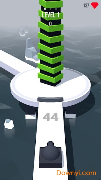 堆栈球小游戏(stack ball) 堆栈球游戏