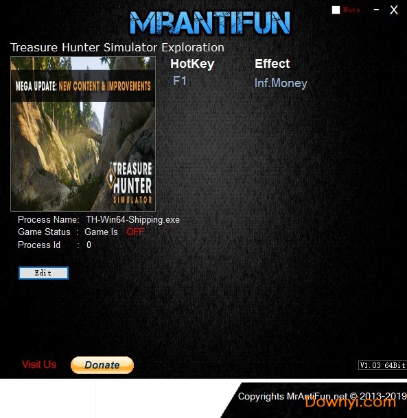 宝藏猎人模拟器作弊器