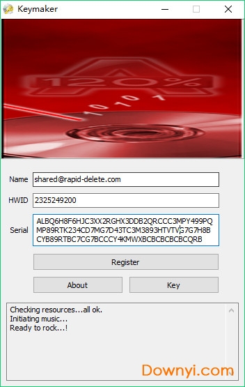 alcohol 120%注册机 alcohol 120%注册码生成器