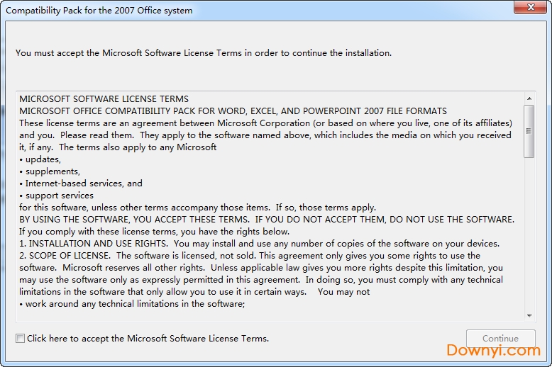 微软office2007兼容包