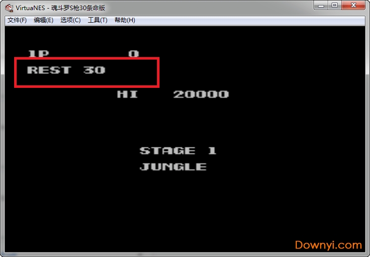 魂斗罗30条命nes