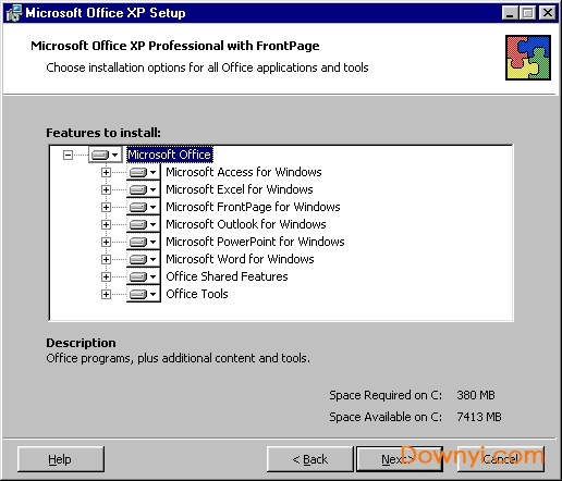 office xp中文修改版