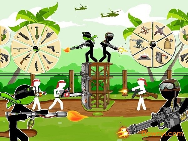 火柴人的抵抗手游(stickman armythe resistance) v15 安卓版1