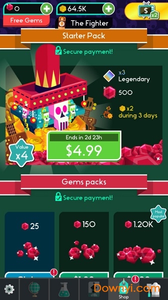 偷懒的死亡大亨无限金币版