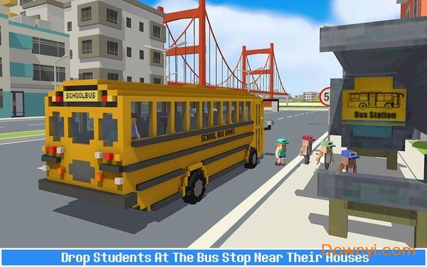 像素校车模拟手游(school bus game) v1.2 安卓版 0