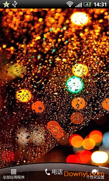 玻璃雨桌面主题美化app v3.0 安卓版0