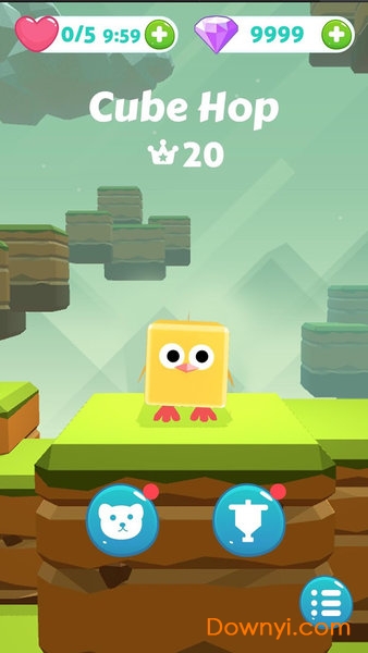 跳起的方块游戏
