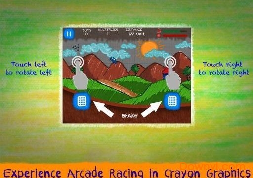 蜡笔赛车游戏