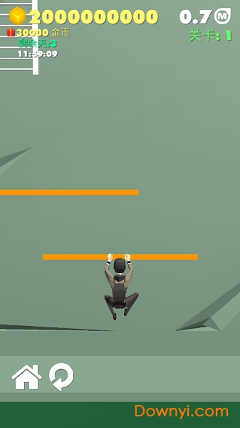 火柴人攀爬侠无限金币版 v1.0 安卓无敌版0