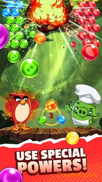 愤怒的小鸟泡泡龙2手机版(ab pop 2) v1.1.0 安卓版0