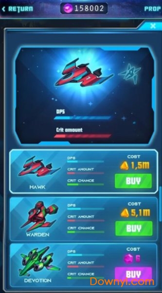 银河战争放置手机版(idle galaxy war) v1.1.1 安卓版0