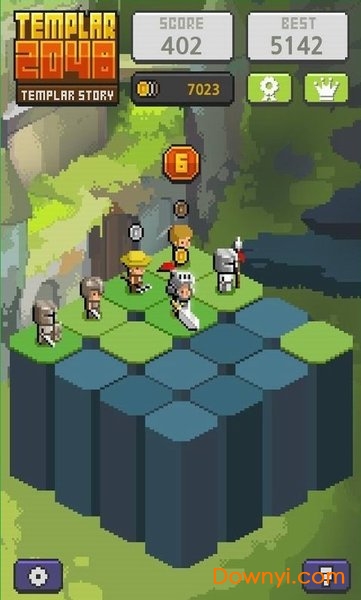 圣殿骑士2048游戏