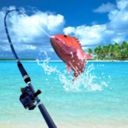 钓鱼王国无限金币版(fish kingdom 2019 idle fishing games)