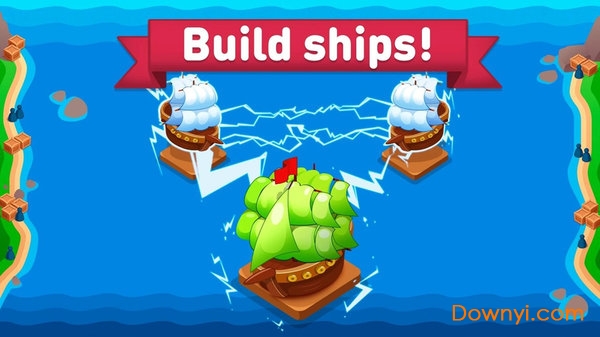 船舶大亨完结版(merge ship idle tycoon) v1.11 安卓中文版1