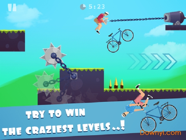 惊险单轮车游戏