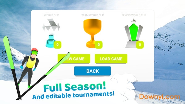 跳台滑雪竞技游戏 跳台滑雪竞技手游
