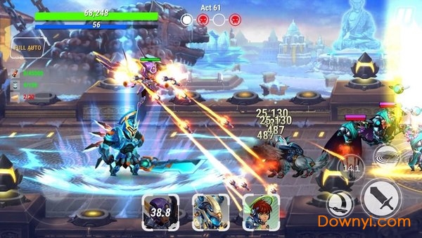 英雄无限金币版(heroes infinity) v1.0 安卓版0