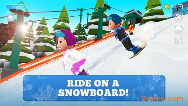 滑雪板世界手游(snowboard craft) v1.1 安卓版0