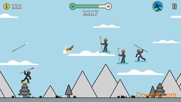 火柴人长矛勇士手游 v1.1.0 安卓版 1