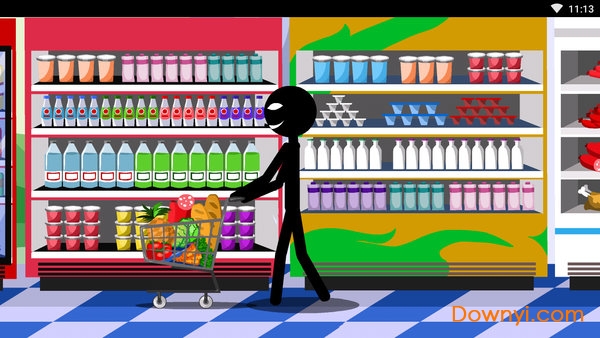 火柴人超市手机版游戏 v1.0.0 安卓版 2