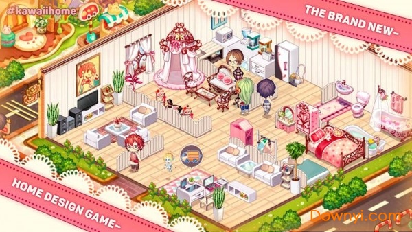 可爱家居设计手游(kawaii home decor) v0.1.1 安卓版2