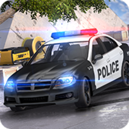 警车漂移驾驶无限金币版(police drift car driving)