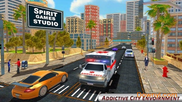 救护车救援模拟器3d