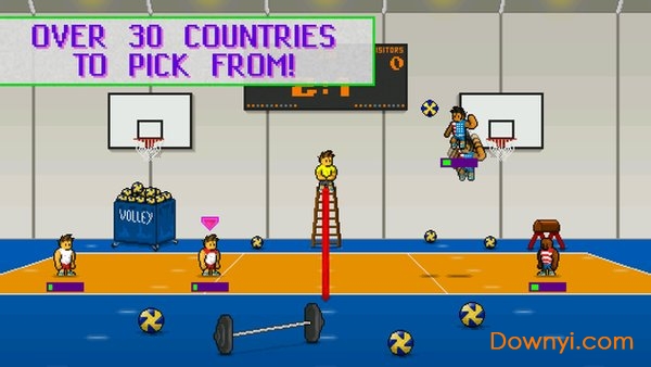 极限沙滩排球游戏