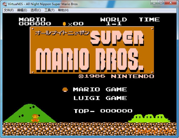 超级马里奥黑夜版