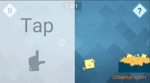 几何方块鸟手机版游戏(squarebird) v1.1.0 安卓版0