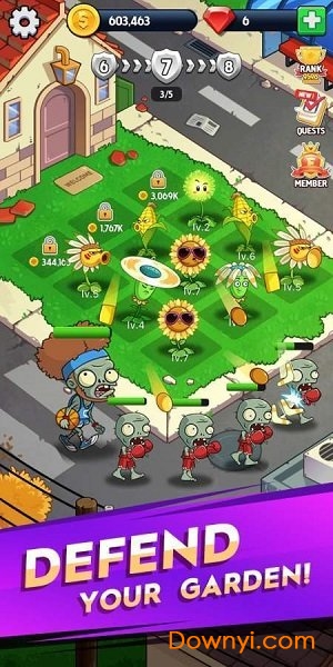 鲜花大战僵尸游戏(merge flowers) v1.6 安卓版1