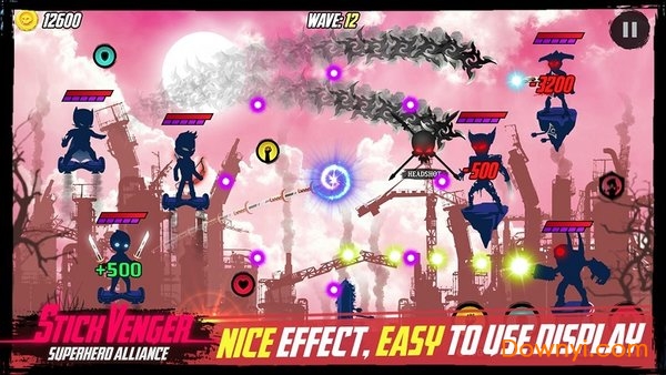 火柴人超级英雄修改版