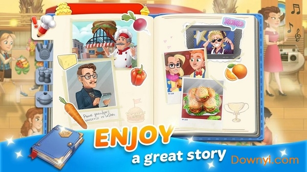 烹饪日记2019最新修改版 v1.11.1 安卓无限蓝票版1