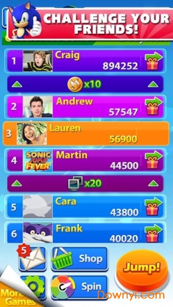 索尼克跳跃狂热中文版 v1.6.1 安卓最新版1