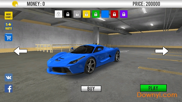 欧洲跑车模拟器无限金币版 v1.0.1 安卓版2