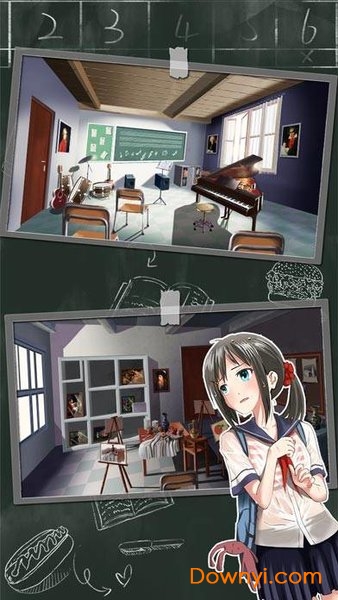 密室逃脱绝境系列5萝莉校园手游(Escape School) v1.1.0 安卓版1