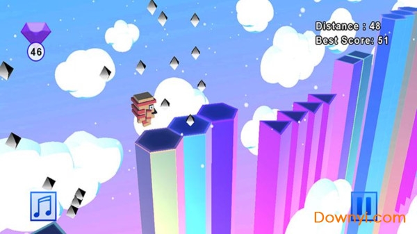 方块跳远游戏 v1.4 安卓版0