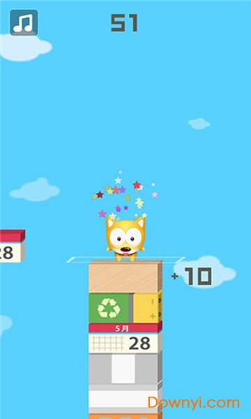 跳跳一族小游戏