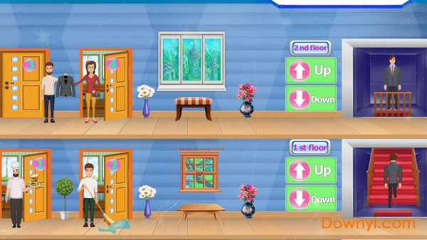  模拟酒店大亨游戏