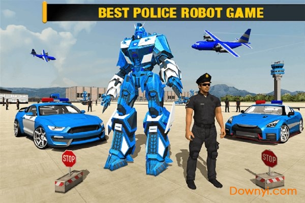 飞机改造机器人游戏