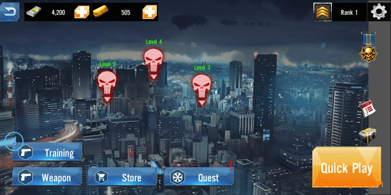 僵尸地道战无限金币版(z tunnel war) v1.1.1 安卓版1