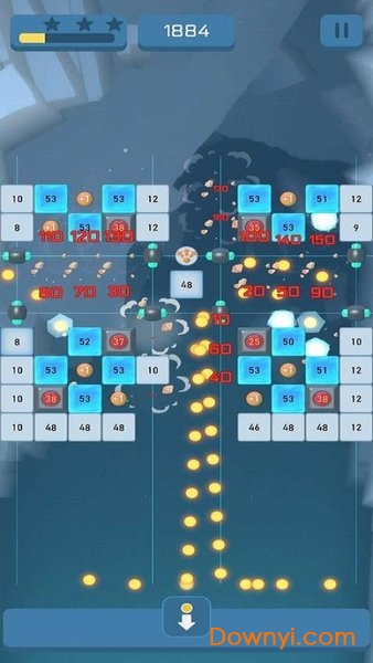 粉碎方块修改版(smash brickz) 粉碎方块无限金币版